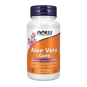 Aloe Vera 10,000mg – NOW Foods – 100 Softgels