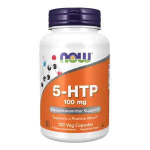 5-HTP 100 mg Veg Capsule – NOW Foods – 120 Veg Capsules