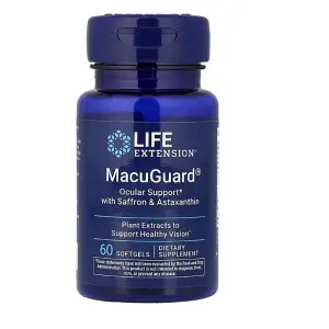 MacuGuard Ocular Support with Saffron & Astaxanthin  - 60 Sgels