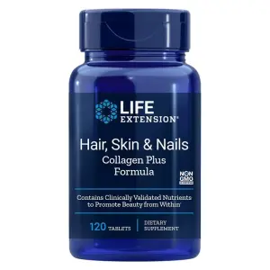 Hair, Skin & Nails Collagen Plus Formula - 120 Tabs