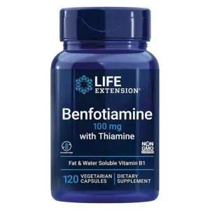 Benfotiamine with Thiamine - 120 Veg Caps