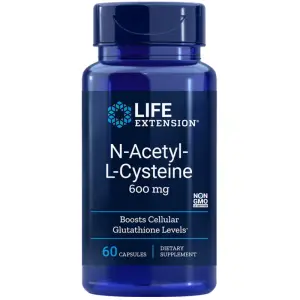 Life Extension N-Acetyl-L-Cysteine 600mg - 60 Capsules