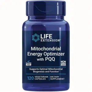 Life Extension Mitochondrial Energy Optimizer with PQQ - 120 Vegetarian Capsules